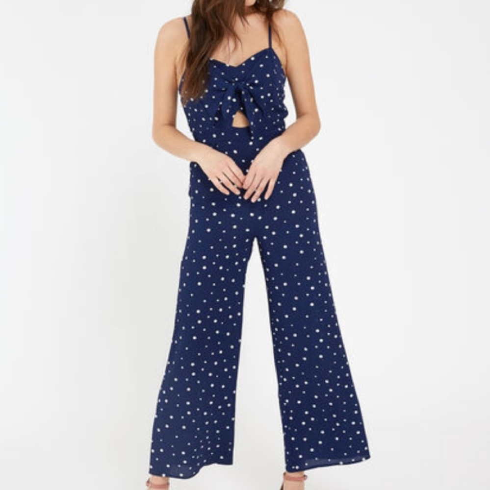 NWT Women's Large Sleeveless Jumpsuit